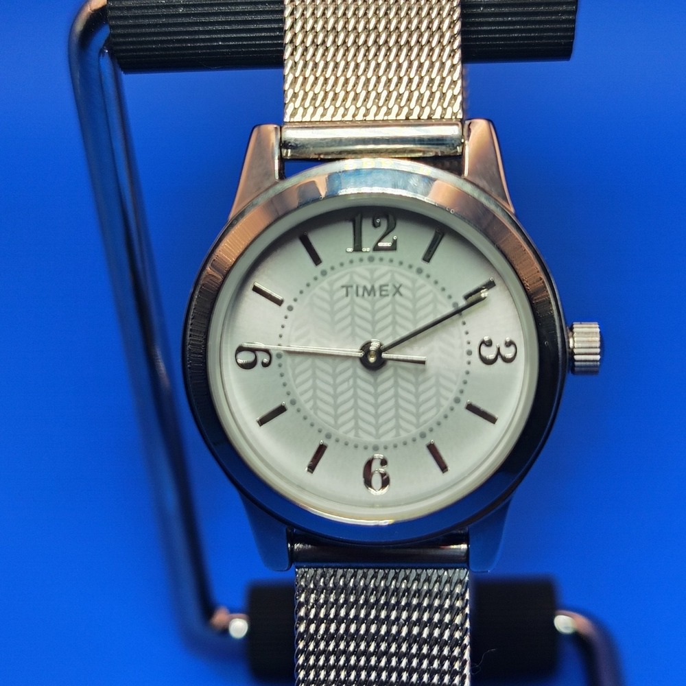 2018 Timex Women's Quartz Watch Stainless Steel Mesh Bracelet